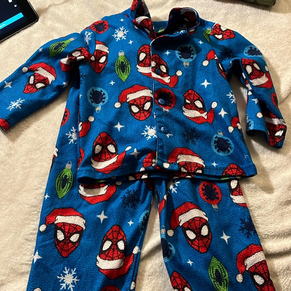 Spider-Man Christmas Pajamas
